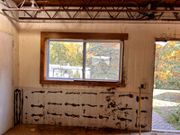 front living room window and front door