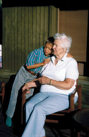 1987 Jimmer & Grandma Lil in Aspen