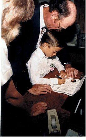 1987 Witness to Jimmy & Cathy's Wedding