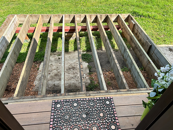 front door deck