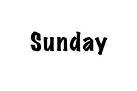 Sunday