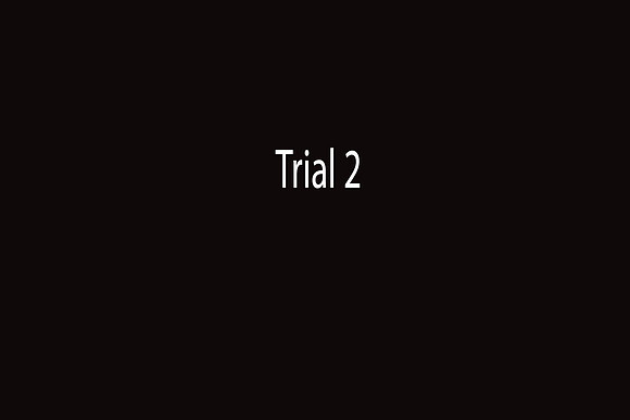 Trial 2