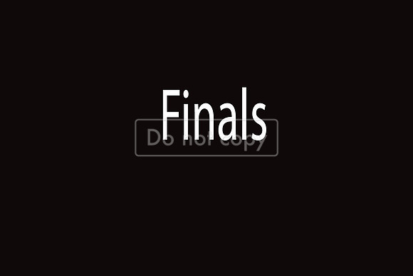 Finals