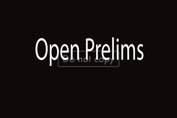 Open Prelims