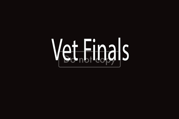 Vet Finals