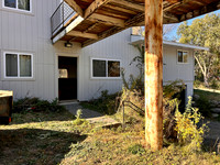 front door before