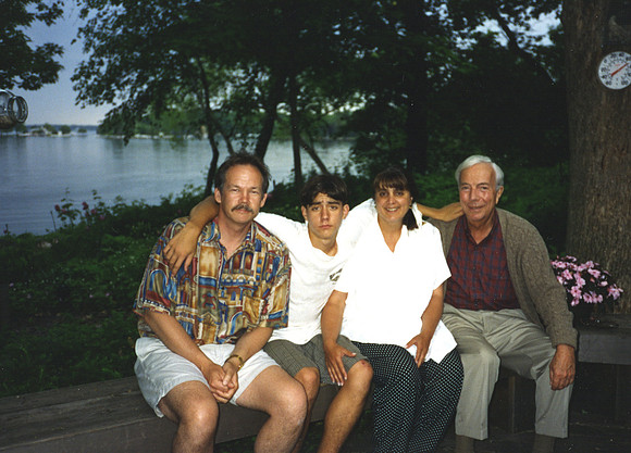 1995  June 6, Mark, Jimmer, Mary, Dad