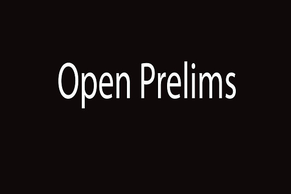 Open Prelims