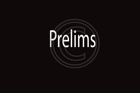 Prelims